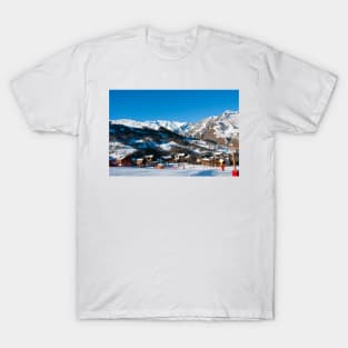 Saint Martin de Belleville 3 Valleys French Alps France T-Shirt